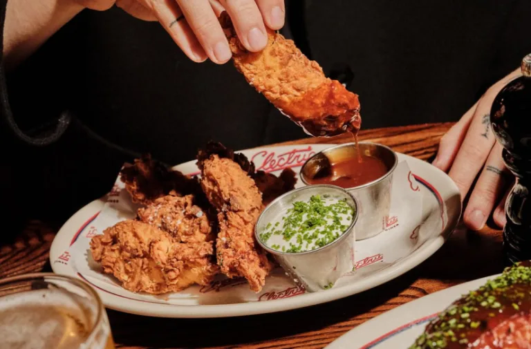 Plato de chicken tenders